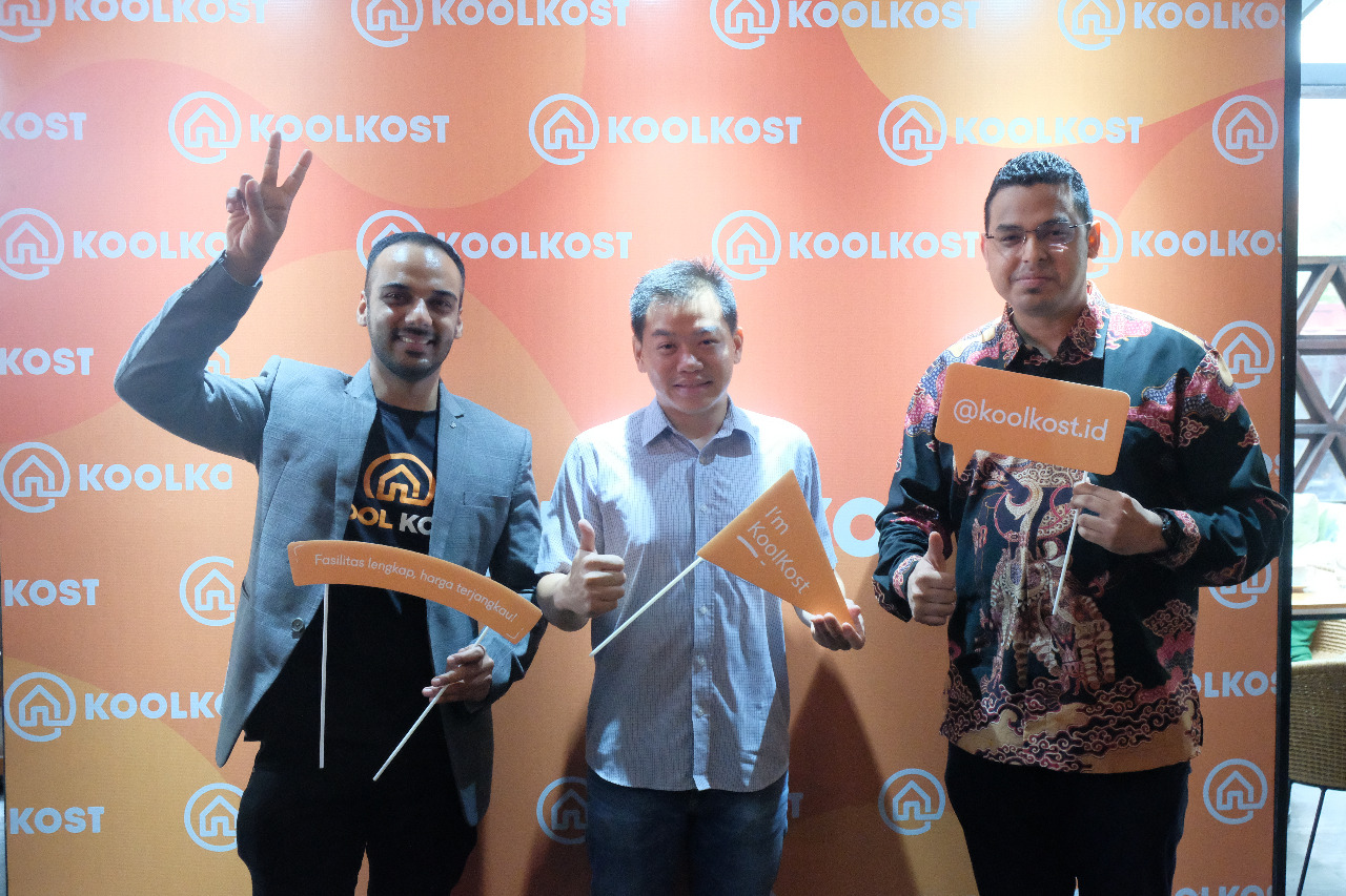 Perusahaan manajemen hotel berbasis teknologi, RedDoorz, meluncurkan KoolKost di Jakarta, Kamis (23/1).