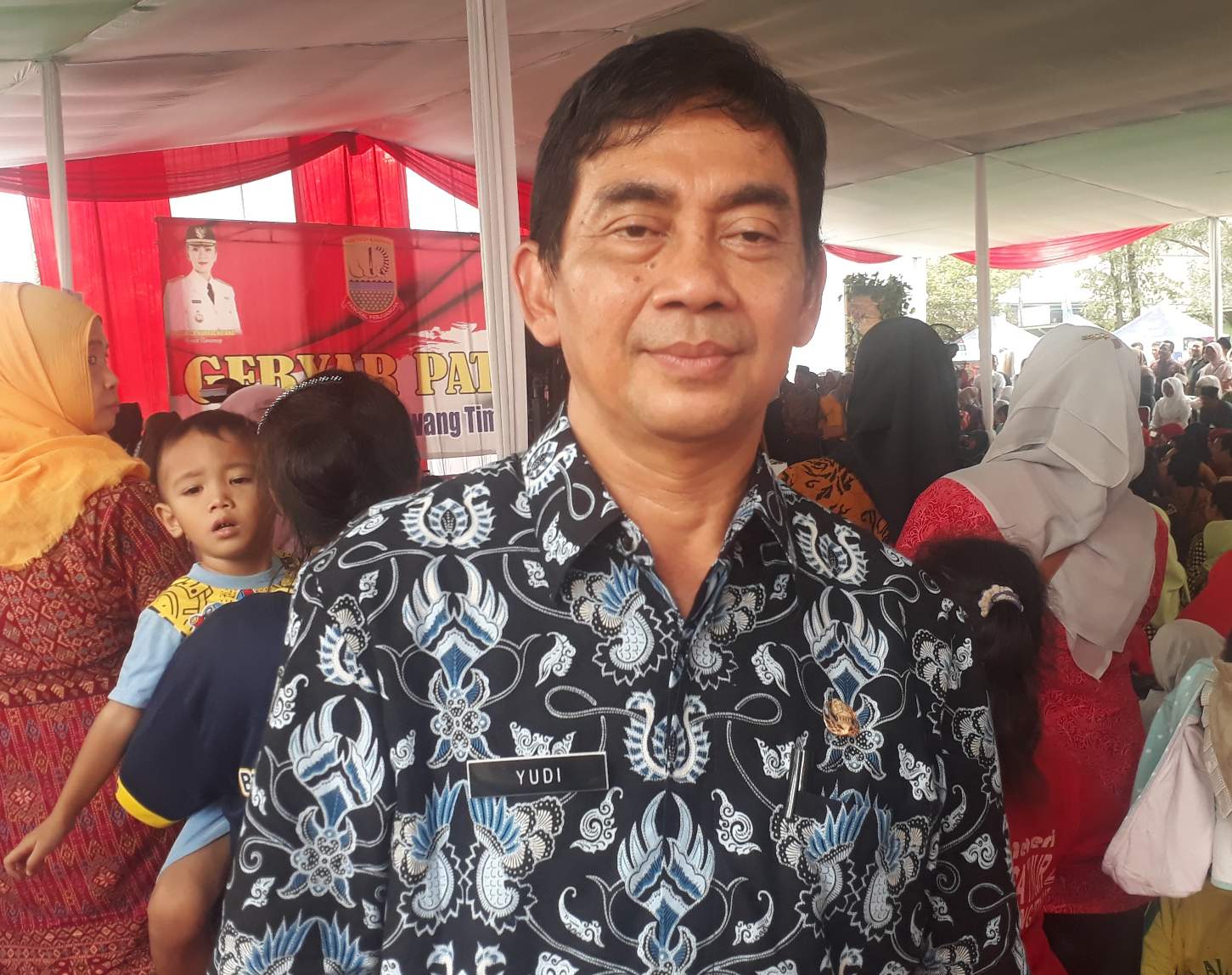 Kepala Dinas Kependudukan dan Pencatatan Sipil Kabupaten Karawang, Yudi Yudiawan 