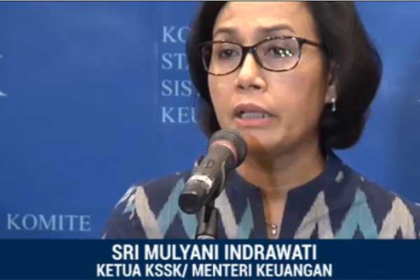 Ketua KKSK Ibu Menteri Keuangan Sri Mulyani