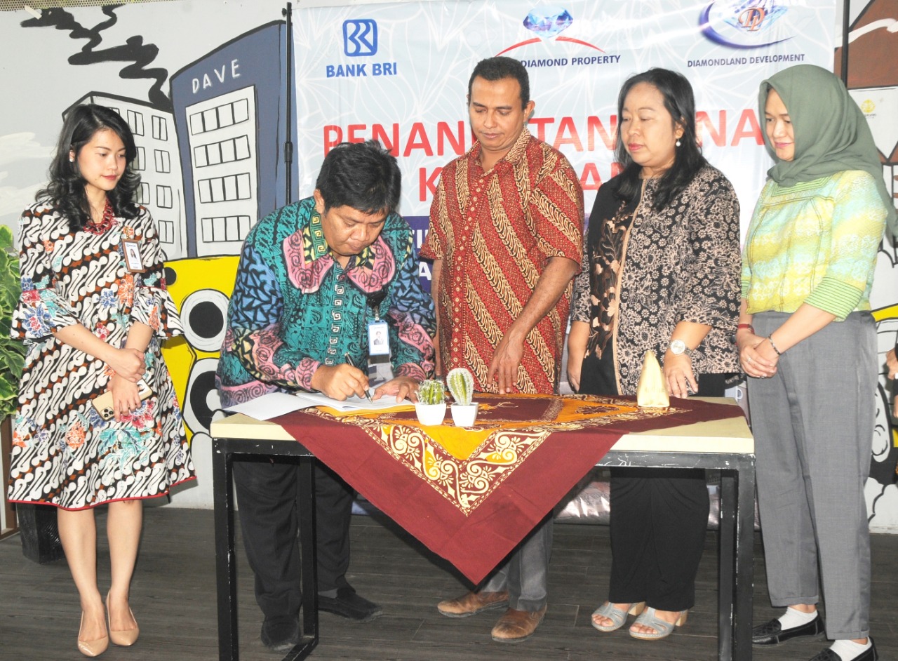 Kerja sama Diamond Land dan BRI untuk proyek D'Marco Diamond residence