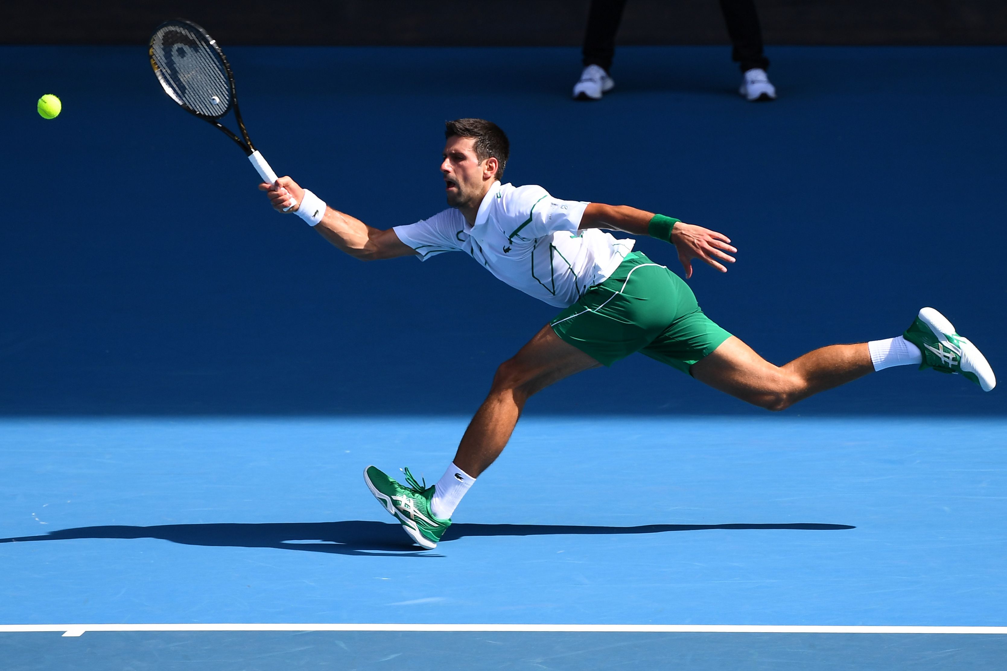 Petenis Serbia Novak Djokovic.