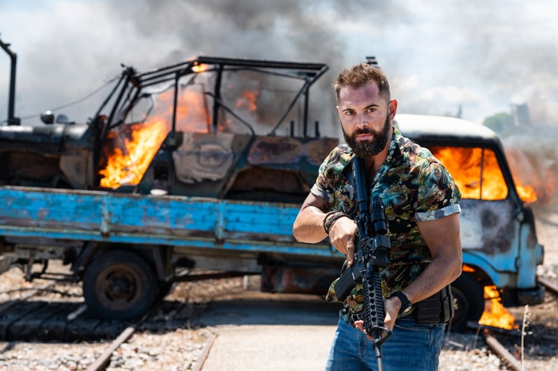 Adegan dalam serial Strike Back