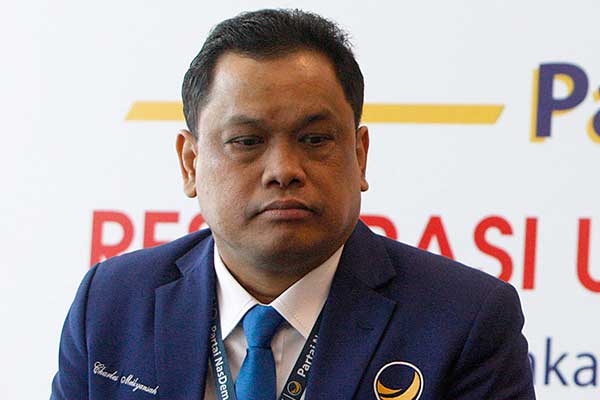 Anggota Komisi VII dari Fraksi Partai NasDem, Charles Meikyansyah.