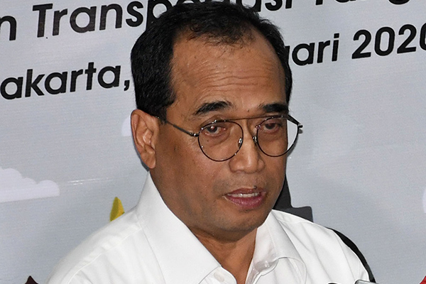 Menteri Perhubungan (Menhub) Budi Karya Sumadi