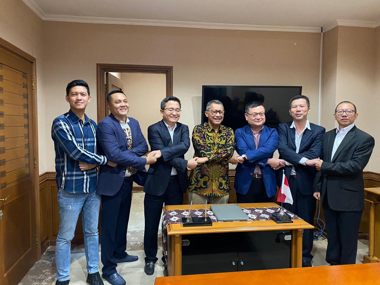 Penandatanganan MoU antara PT PGN dan perusahaan Tiongkok, WnD (Liaoning) Heavy Industry Co, Ltd.  