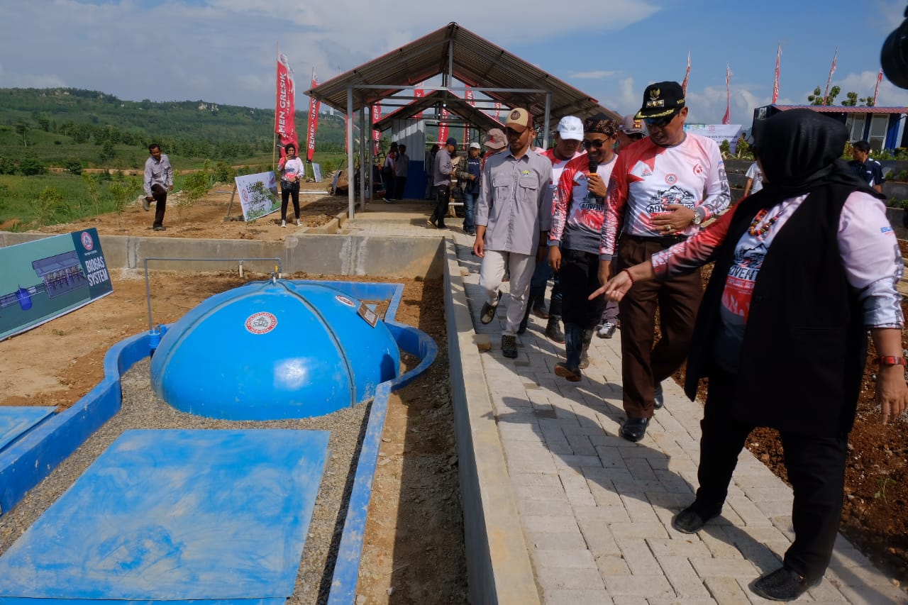 PT Semen Gresik memperkenalkan progam Edupark dan sirkuit Semen Gresik.