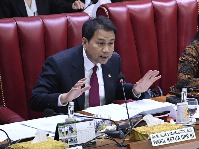 Wakil Ketua DPR Aziz Syamsudin 