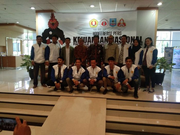 Tim Pencak Silat UPN Veteran Yogyakarta bertekad merebut Piala Presiden dalam Kejurnas Pencak Silat X, 10-14 Februari 2020.