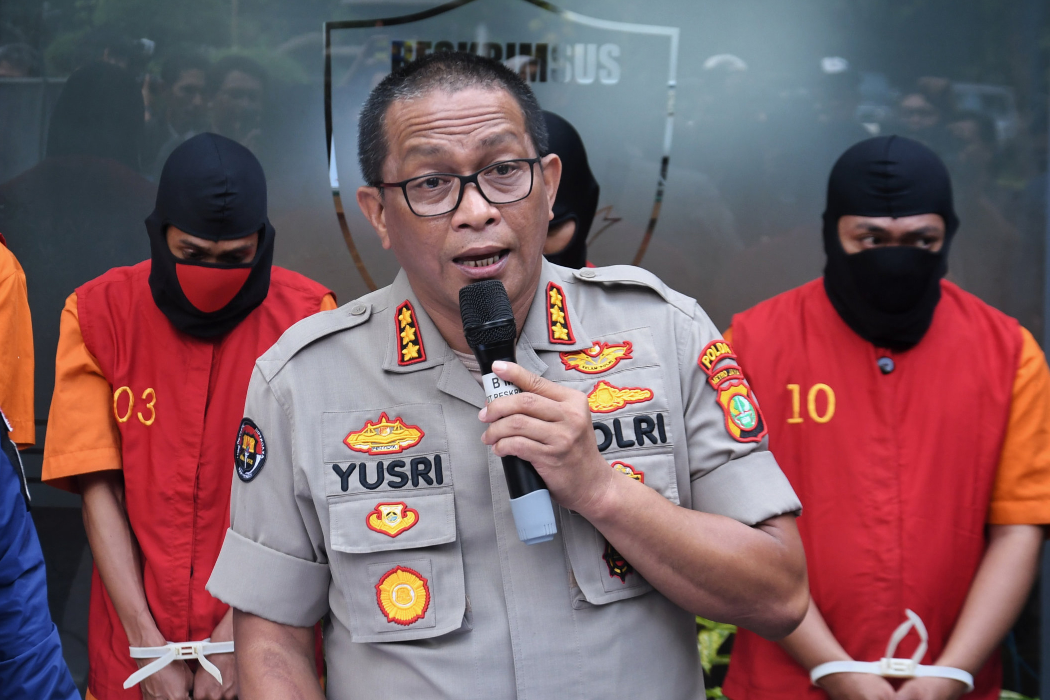 Kabidhumas Polda Metro Jaya Kombes Pol Yusri Yunus.