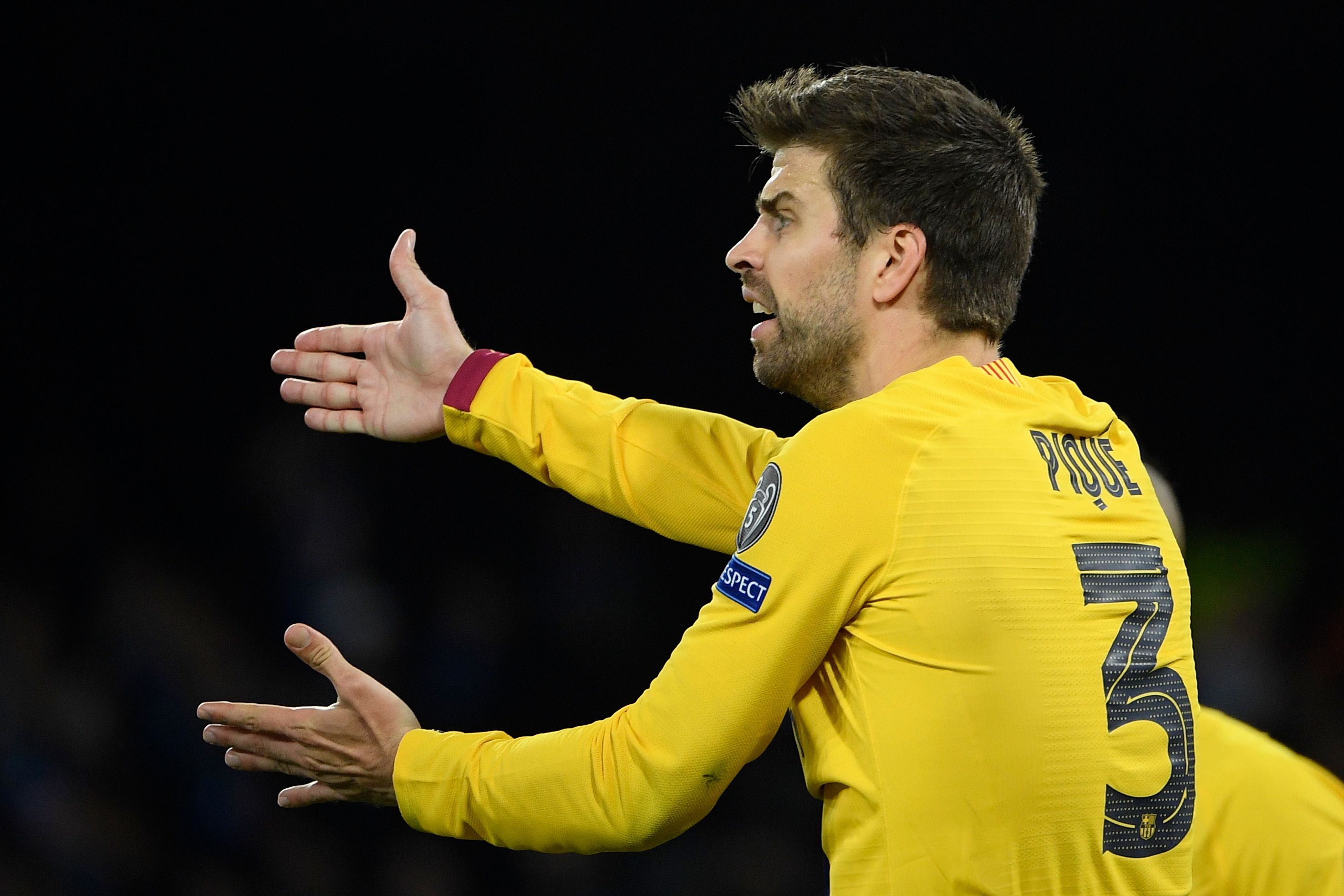 Bek Barcelona Gerard Pique