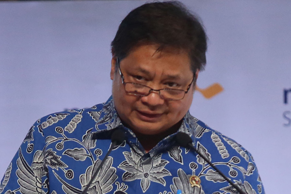 Menteri Koordinator Bidang Perekonomian  Airlangga Hartarto 