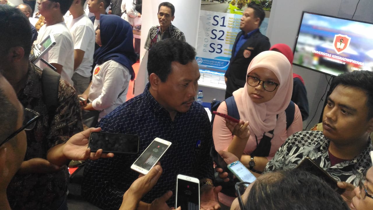 Plt Kepala Lembaga Layanan Pendidikan Tinggi (LLDIKTI) Wilayah III Jakarta M Samsuri 