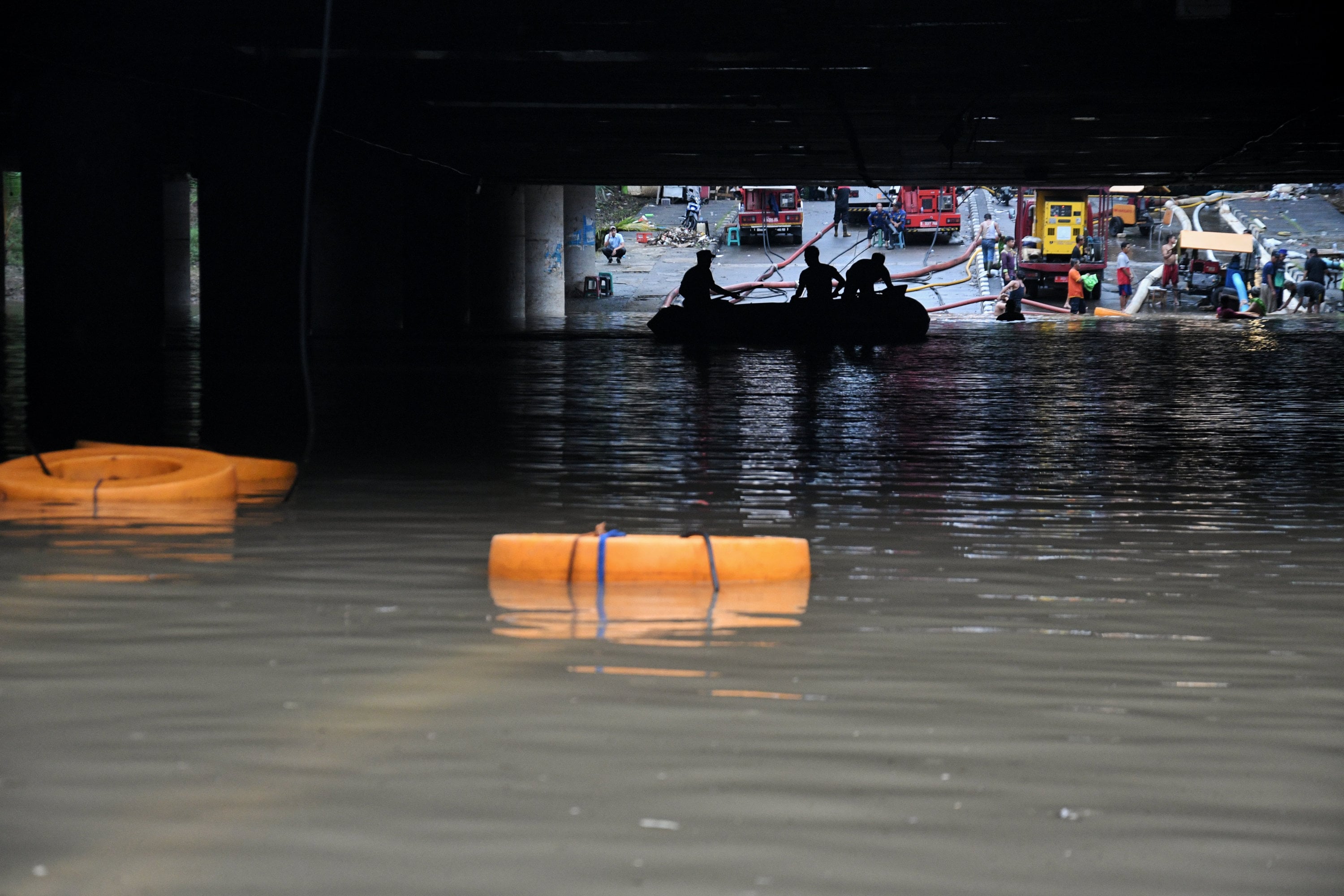 Banjir di Underpass Kemayoran