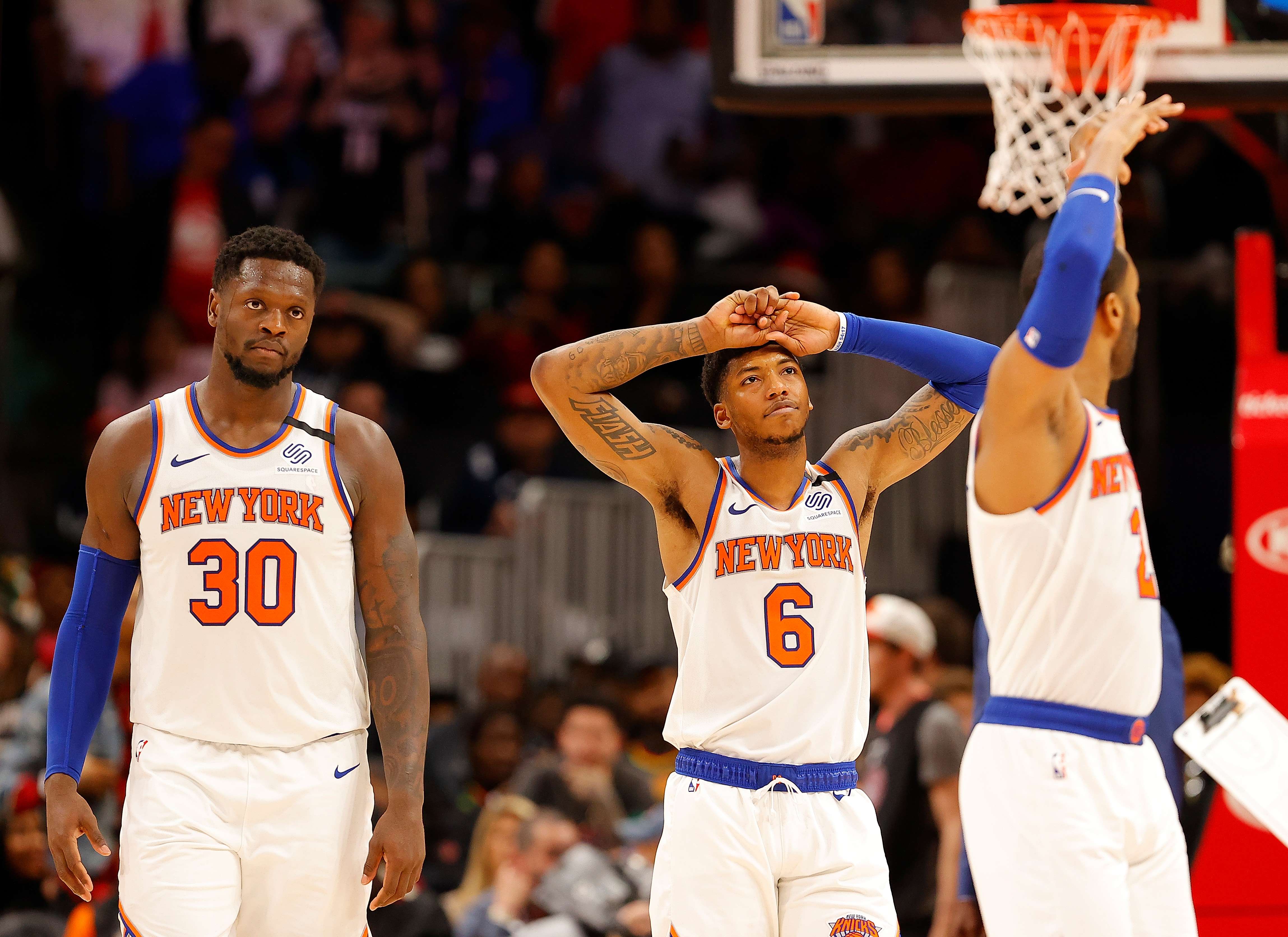 Para pemain New York Knicks
