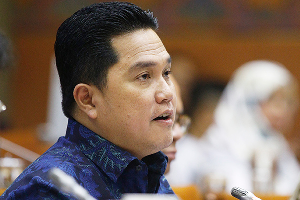 MENTERI Badan Usaha Milik Negara (BUMN) Erick Thohir