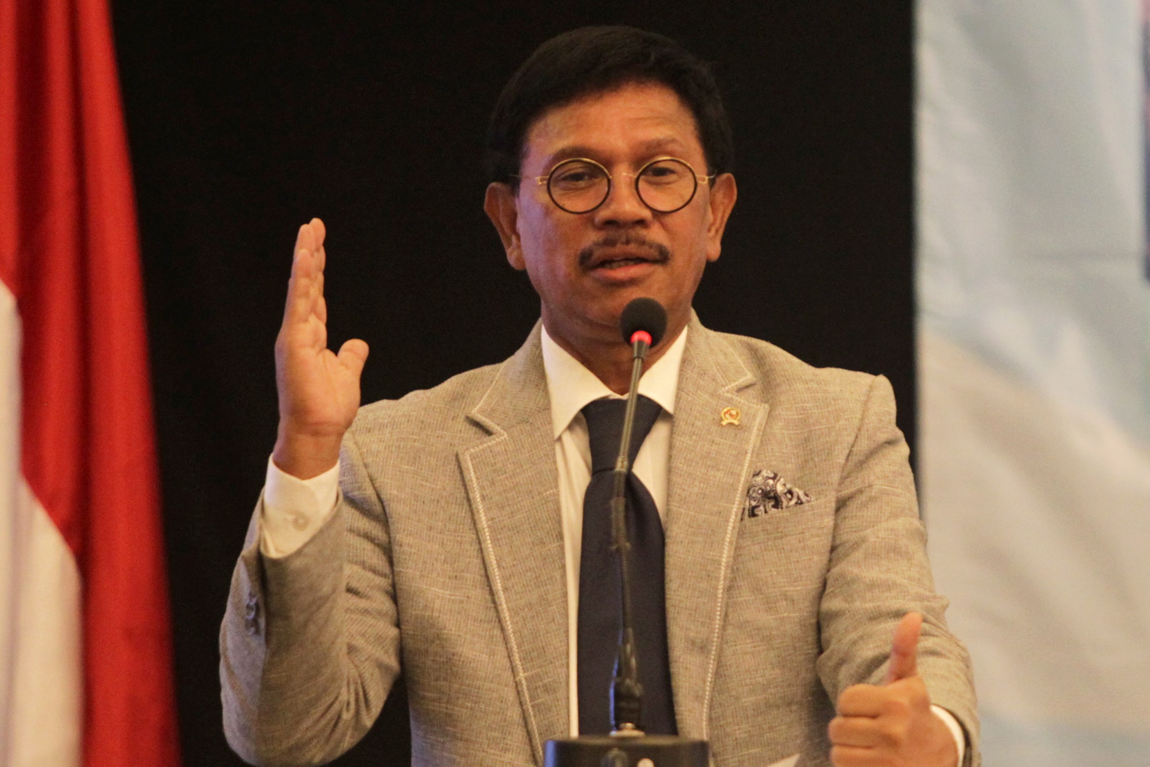 Menkominfo Johnny G Plate