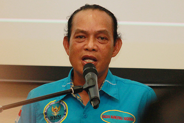 Deputi Bidang Pemberantasan BNN Irjen Arman Depari