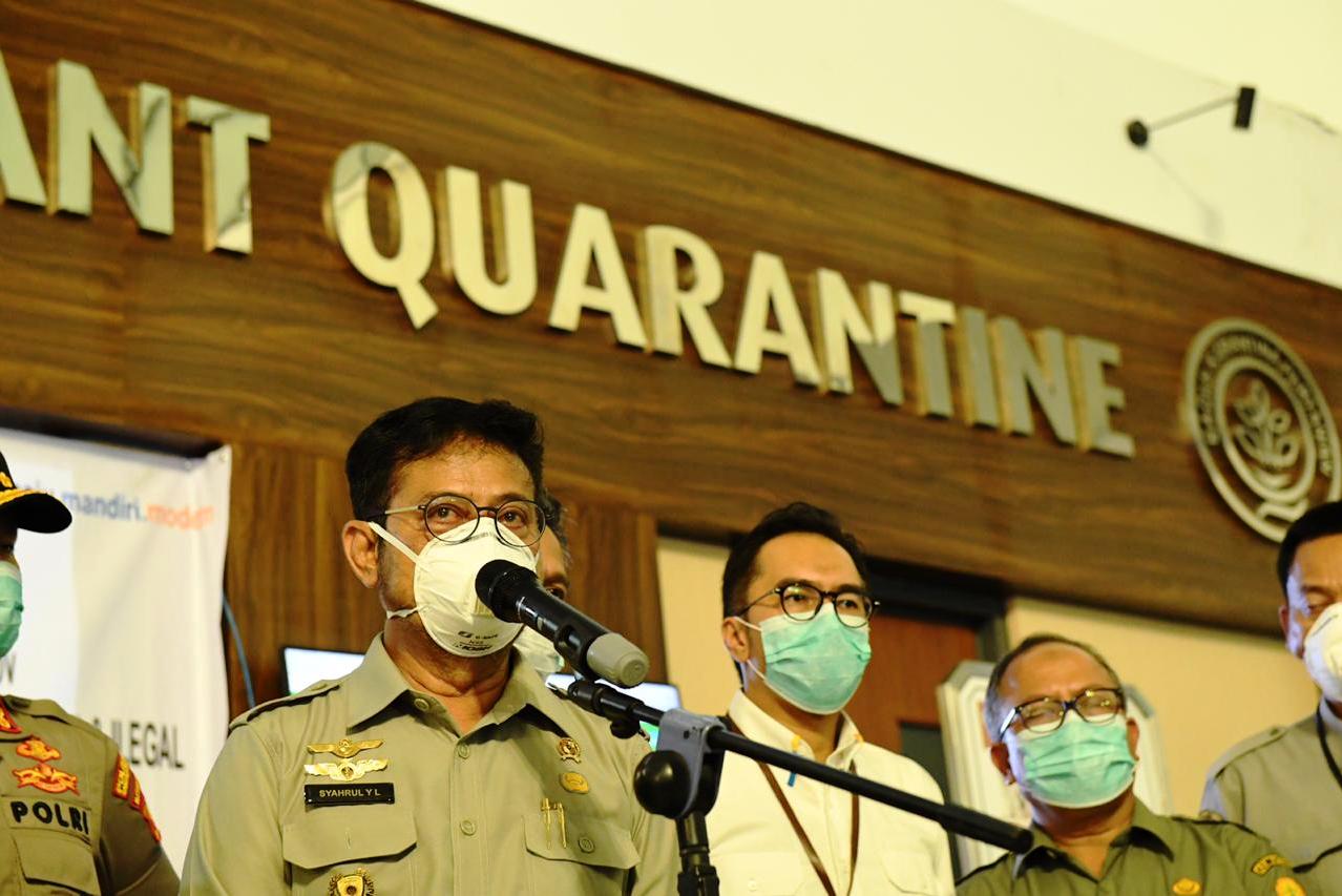 Mentan Syahrul Yasin Limpo.