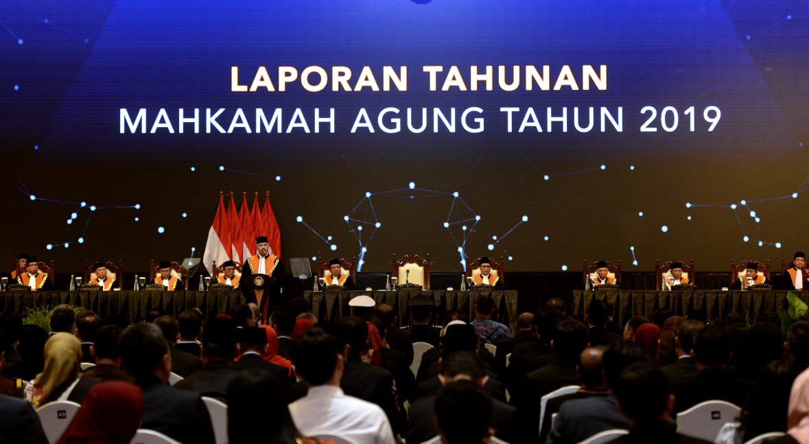 Laporan Tahunan Mahkamah Agung tahun 2019