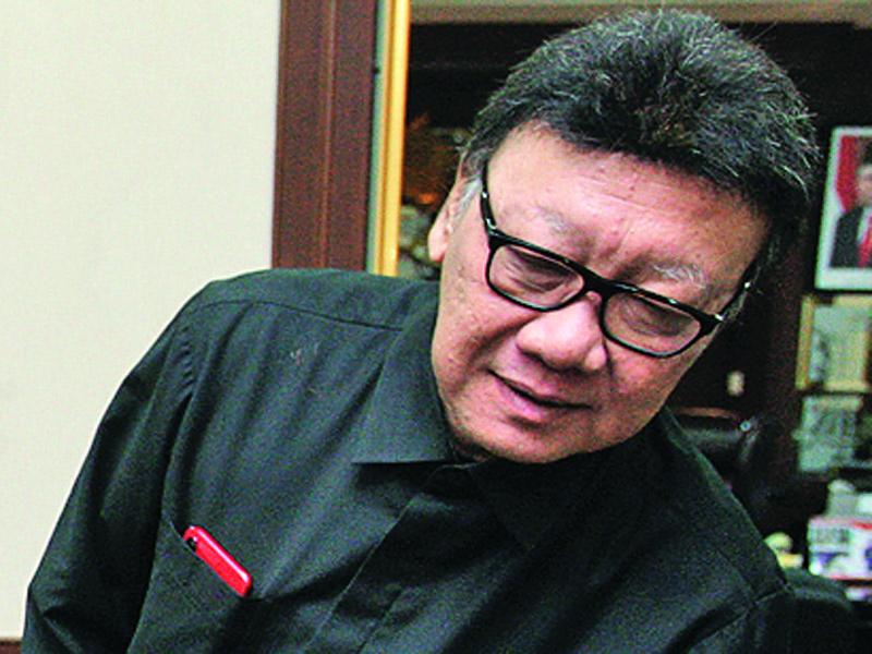  Menteri Pendayagunaan Aparatur Negara dan Reformasi Birokrasi (PAN-Rebiro) Tjahjo Kumolo.