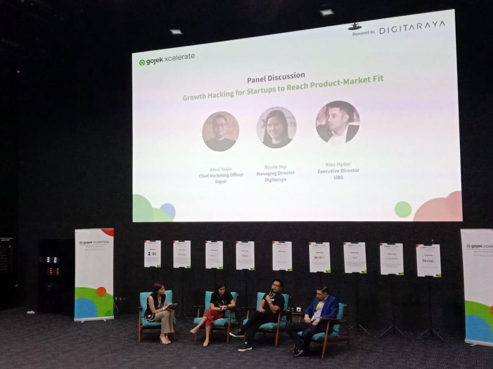 Suasana sesi Gojek Xcelerate Batch 3, di Jakarta, Jumat (14/2)