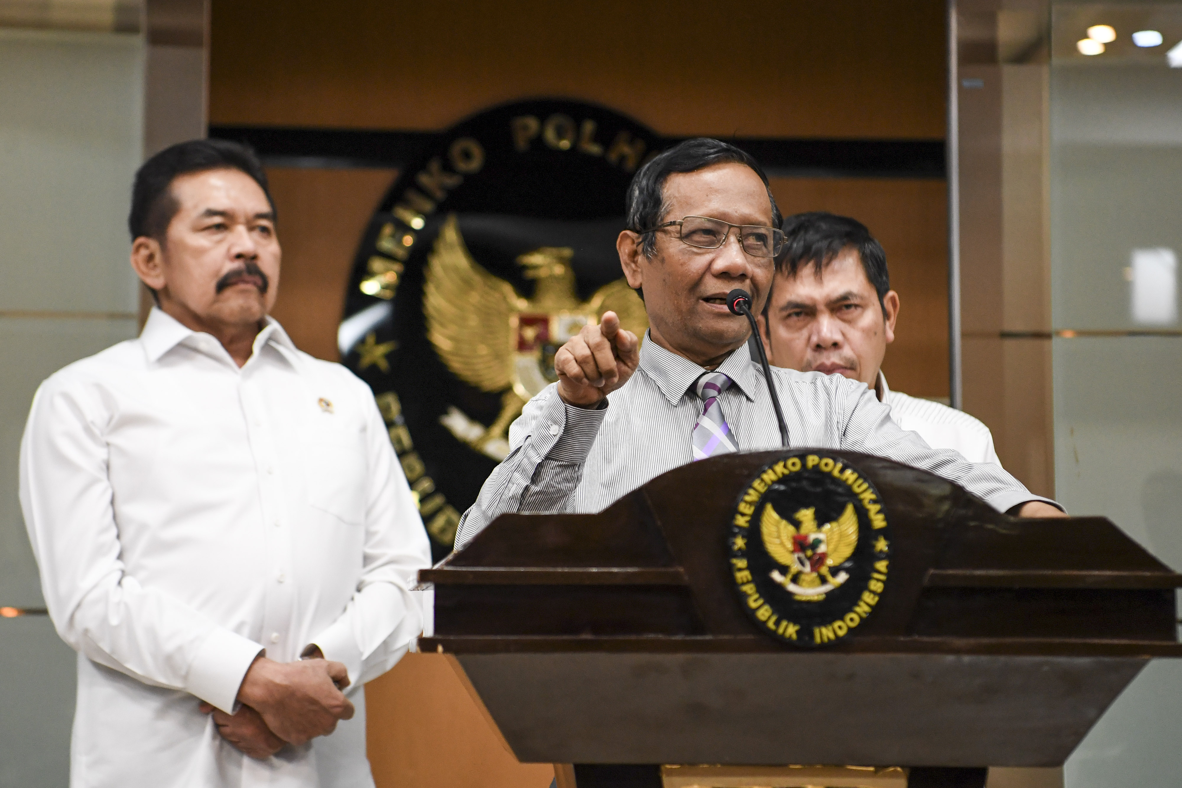 Menkopolhukam Mahfud MD