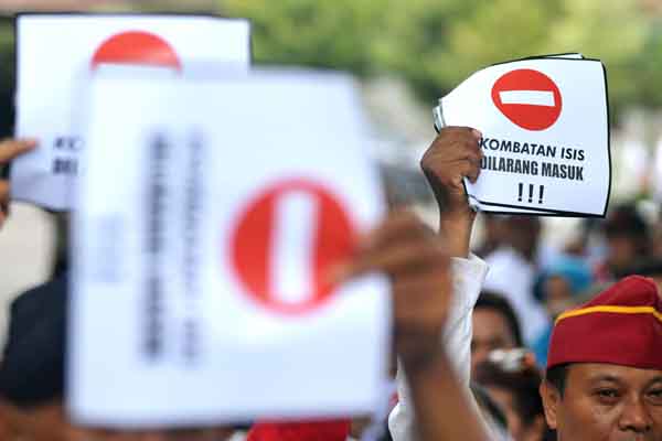 Penolakan eks IS di Indonesia