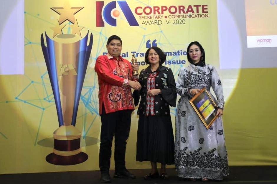 Telkom Dinobatkan sebagai Corporate of The Year 2020
