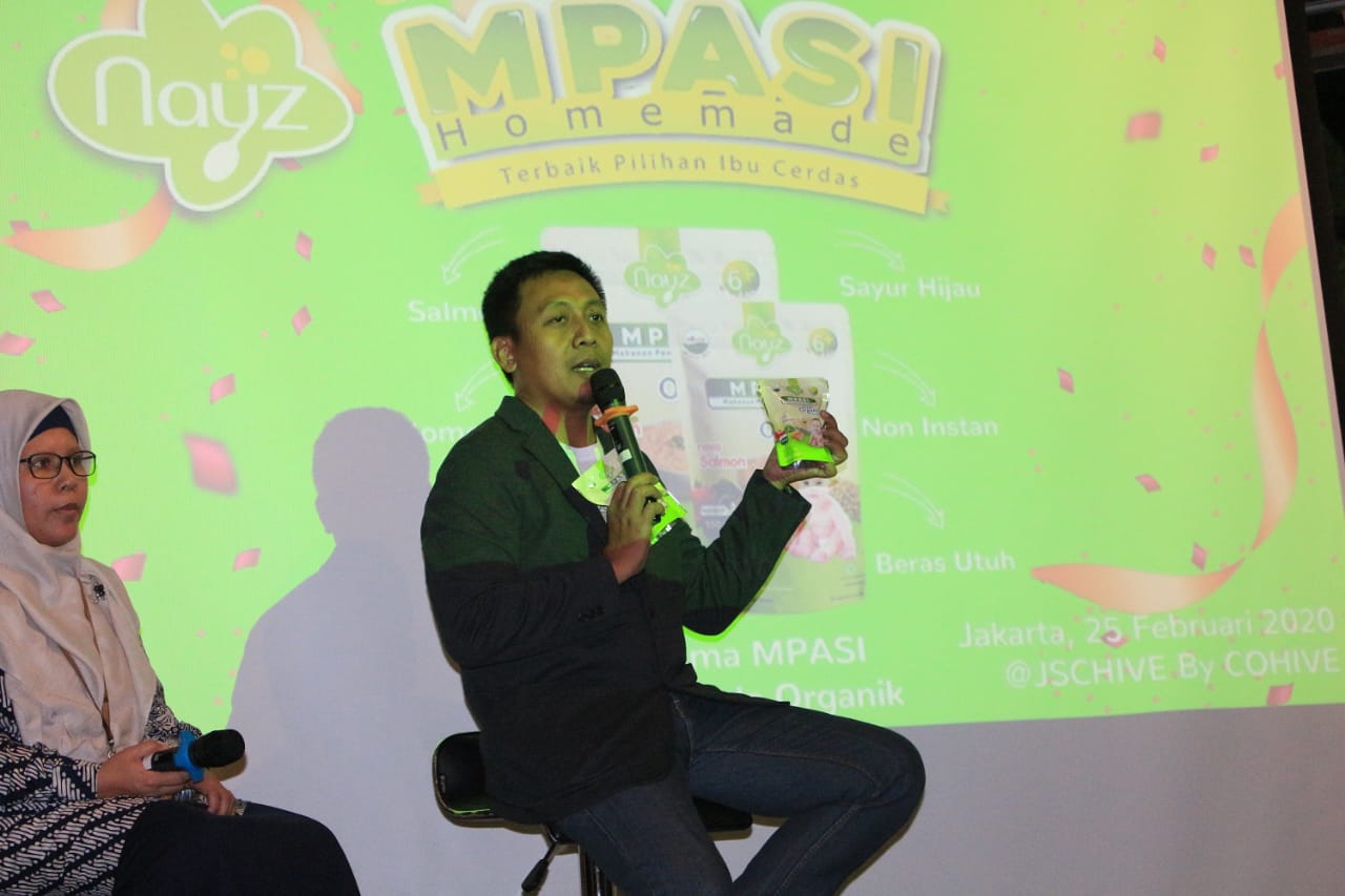 Peluncuran produk terbarunya di jenis makanan pendamping air susu ibu (ASI) atau MPASI.