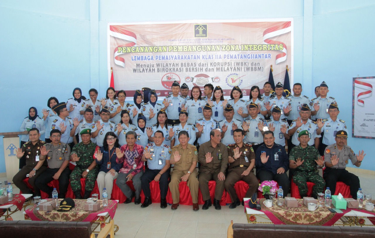 Lapas Pematangsiantar Menuju Wilayah Bebas Dari Korupsi Dan Birokrasi Bersih.