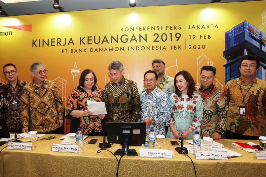    Danamon Umumkan Pertumbuhan Laba Bersih Sebesar Rp4,07 T Pada 2019.