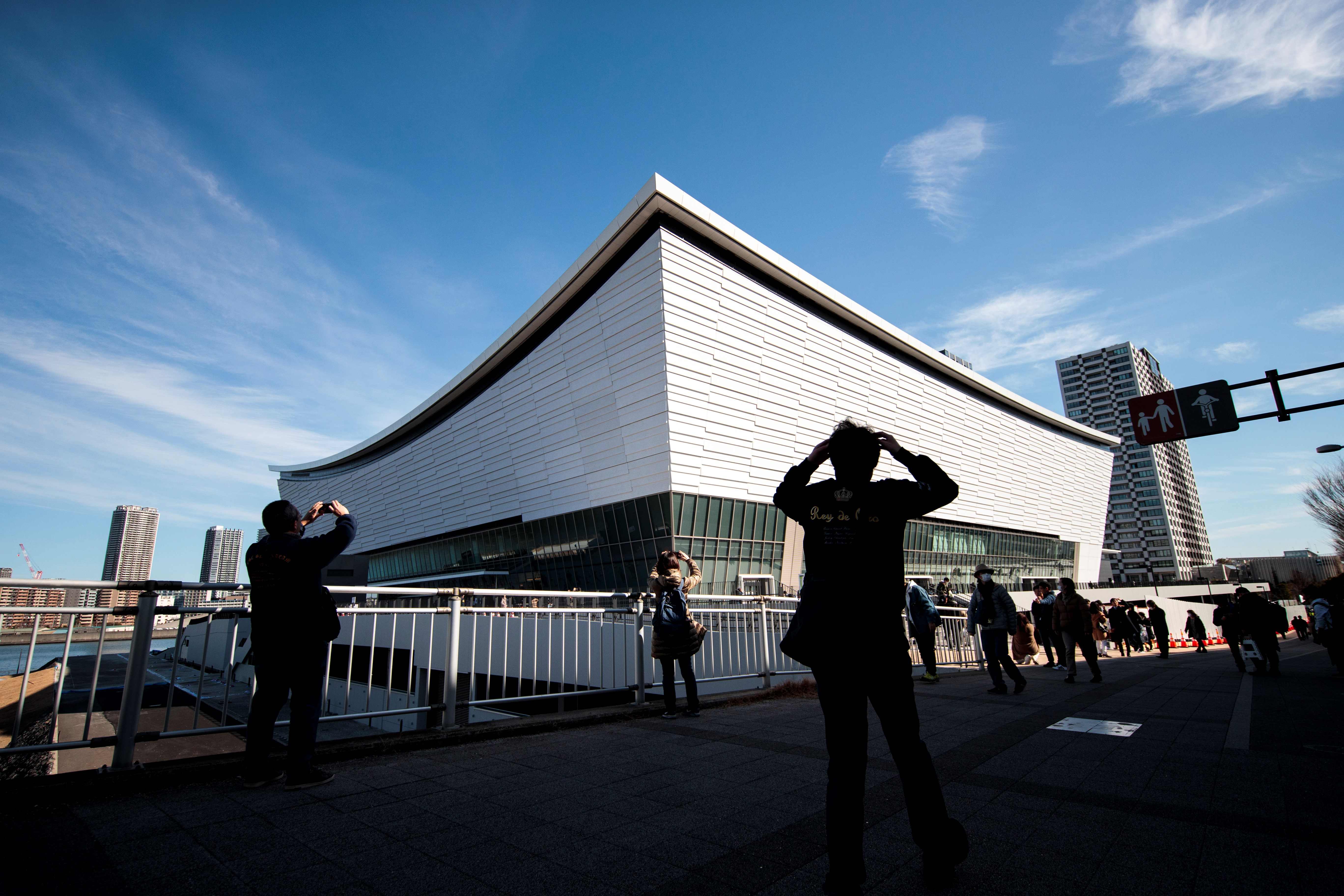 Ariake Arena di Tokyo yang akan jadi venue cabang olahraga voli di Olimpiade 2020 Tokyo