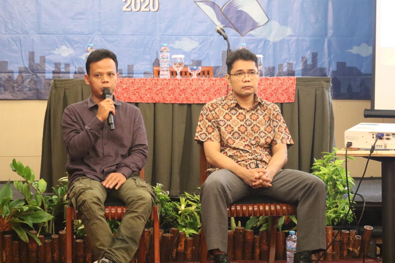 Paparan korban dan pelaku terorisme, Aida, Malang, Jawa Timur.