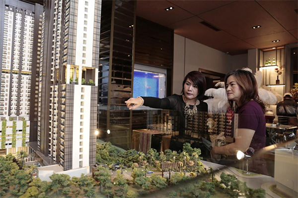 Maket apartemen Solterra Suites