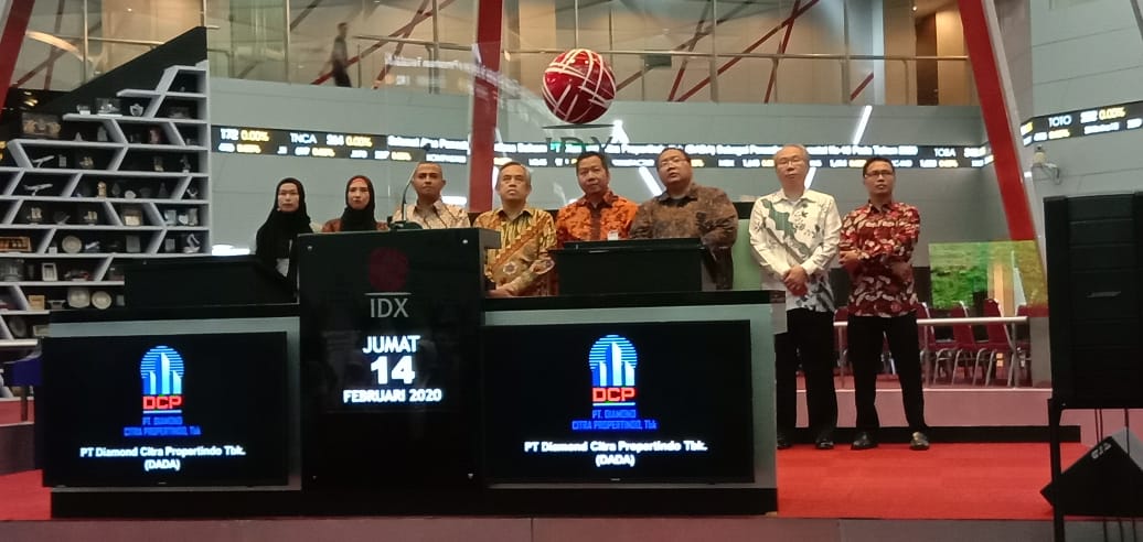 Pencatatan saham Diamond Land di BEi