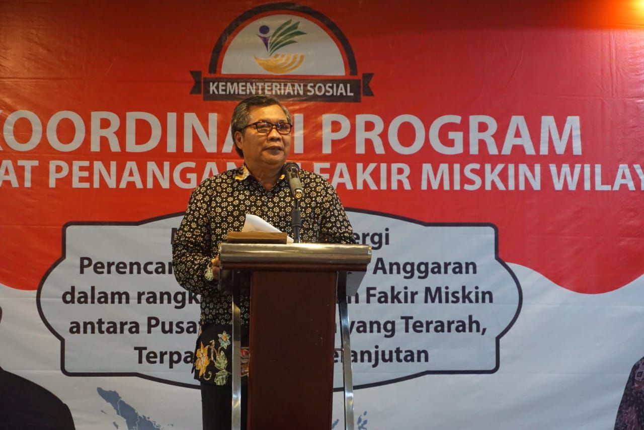 Direktur Jenderal Penanganan Fakir Miskin Kementerian Sosial Andi ZA Dulung.