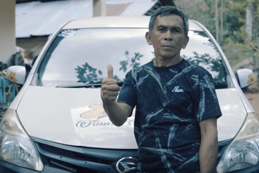 Salah satu pemenang utama Daihatsu Setia 2019 dari Indonesia Bagian Timur, Djody James Rawung.