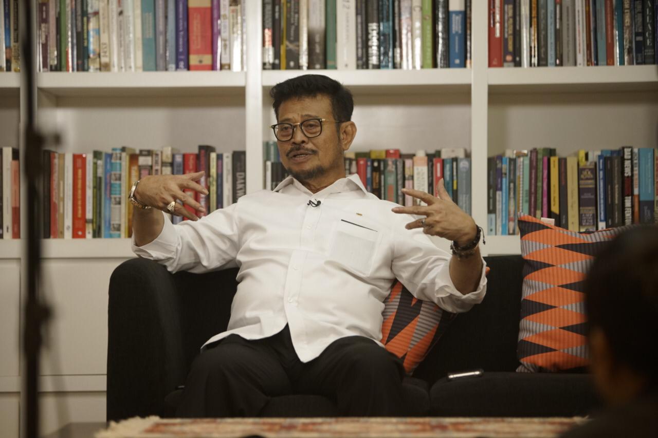 Mentan Syahrul Yasin Limpo dinilai sebagai menteri berkinerja baik oleh Survei Indo Barometer.