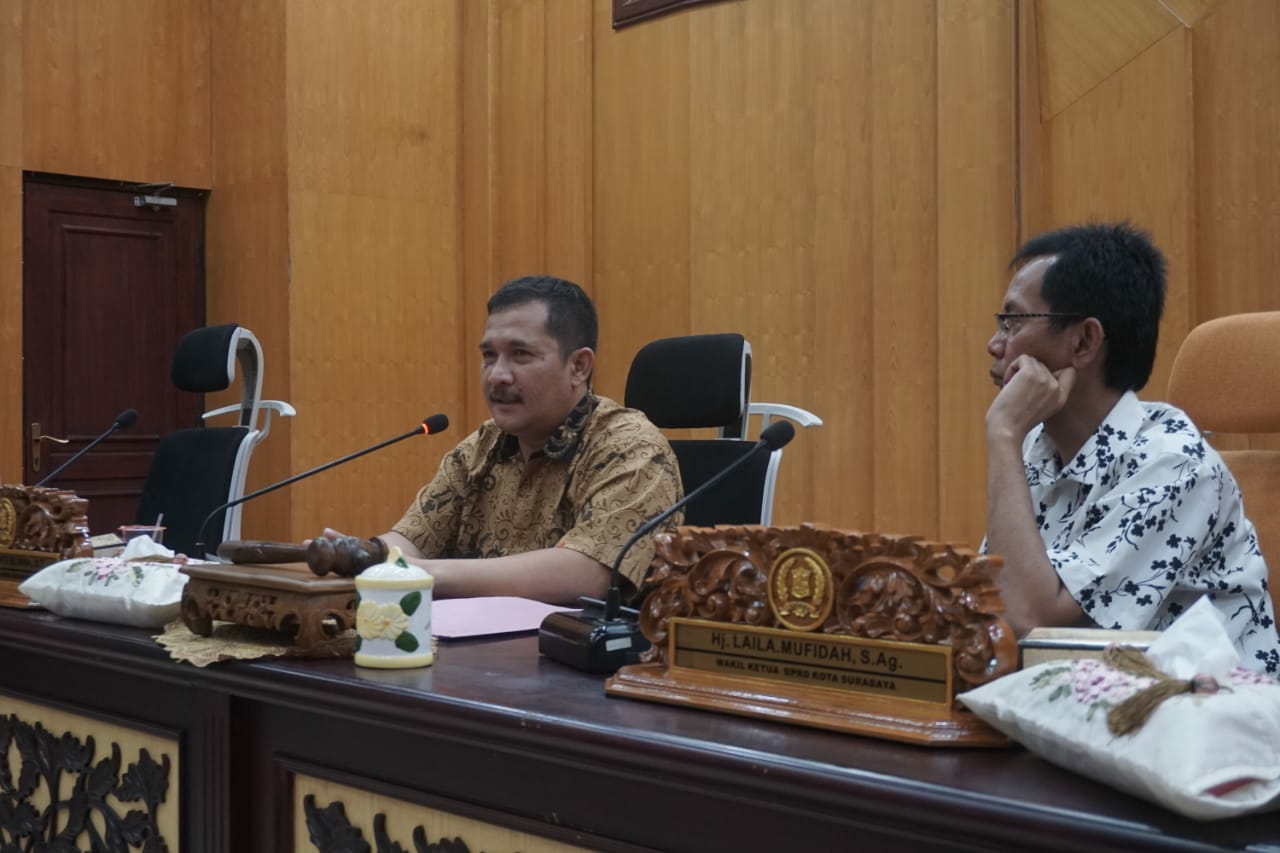 KETUA Komisi A DPRD DIY, Eko Suwanto dalam Studi Komparasi Komisi A DPRD DIY dan wartawan unit DPRD DIY, Selasa (4/2/2020)