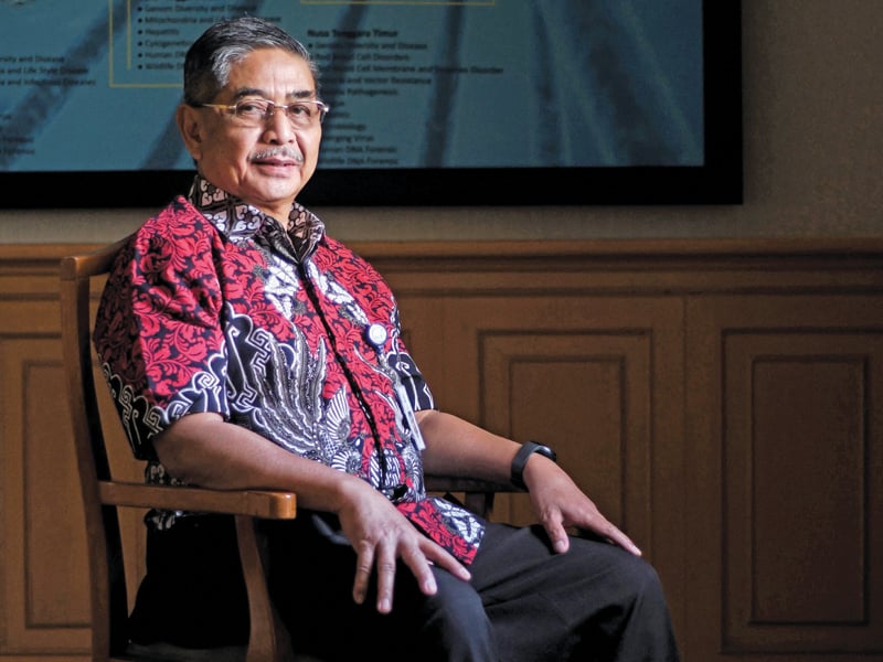 Kepala Lembaga Biologi Molekuler Eijkman, Profesor Amin Subandriyo 