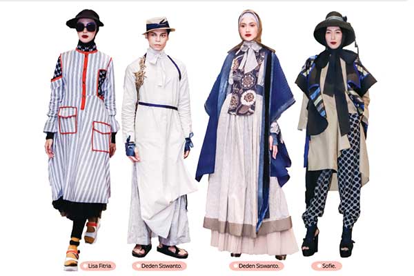 Fashion dengan konsep ramah lingkungan.