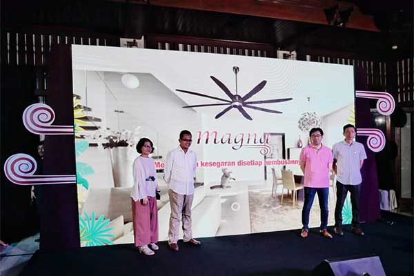 Ceiling Fan terbaru Panasonic yang diluncurkan di Ubud, Bali