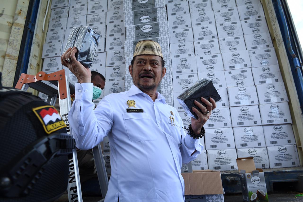 Mentan Syarul Yasin Limpo terus mendorong ekspor produk pertaninan. 