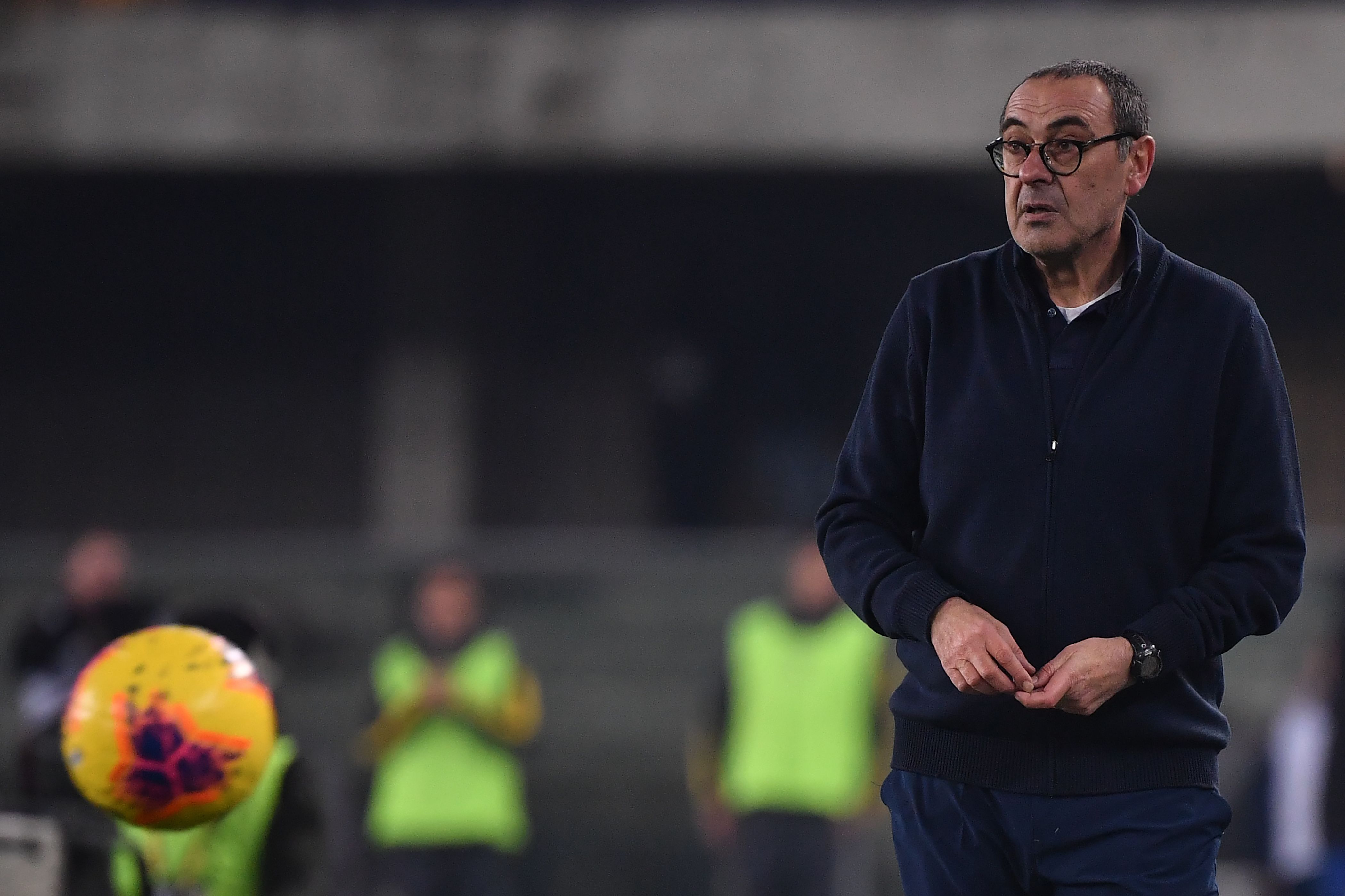 Pelatih Juventus Maurizio Sarri