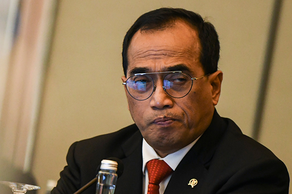 Menteri Perhubungan (Menhub) Budi Karya Sumadi 