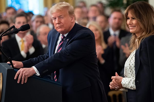 Presiden Amerika Serikat Donald Trump