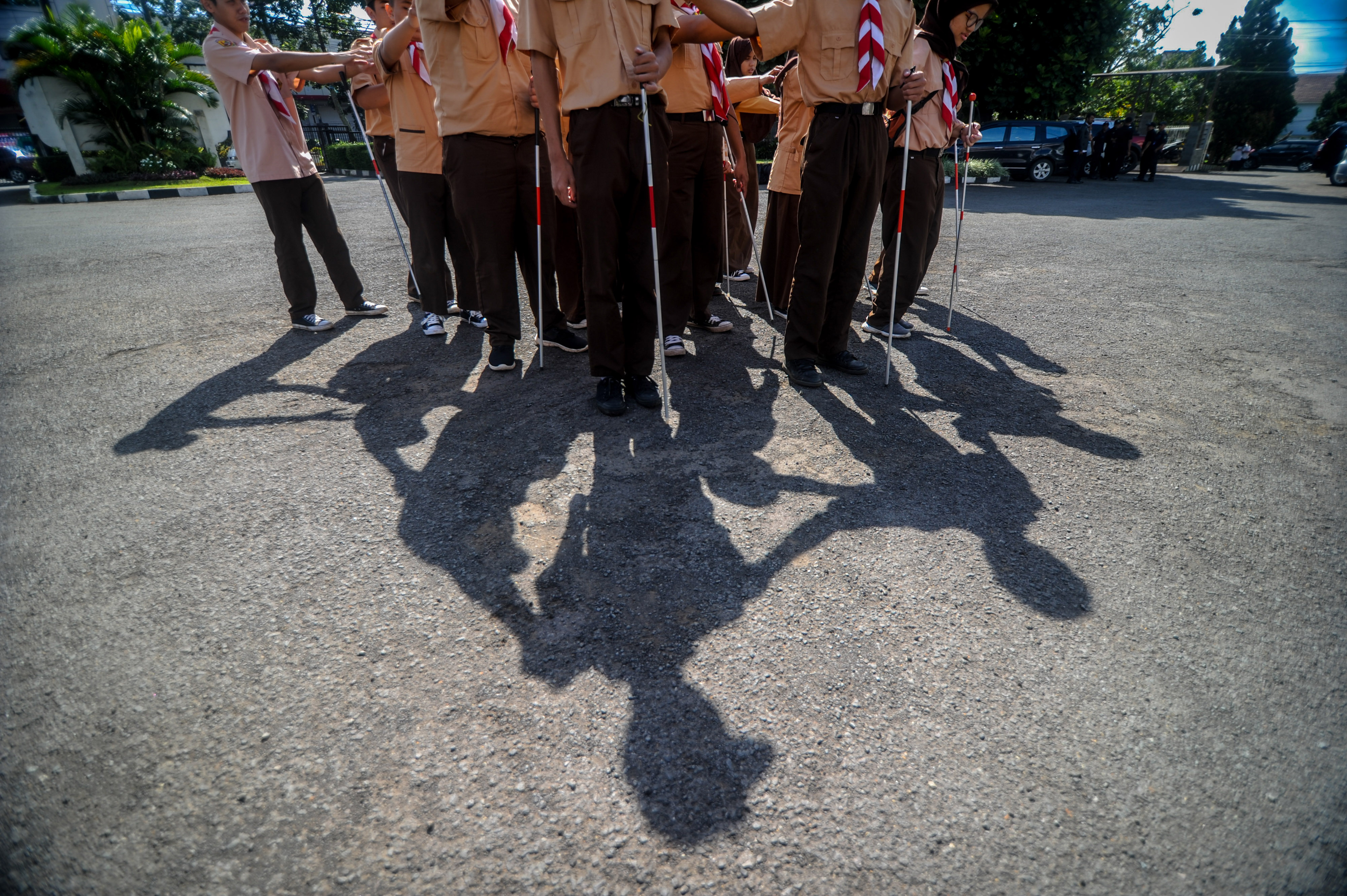 Ilustrasi : tunanetra.