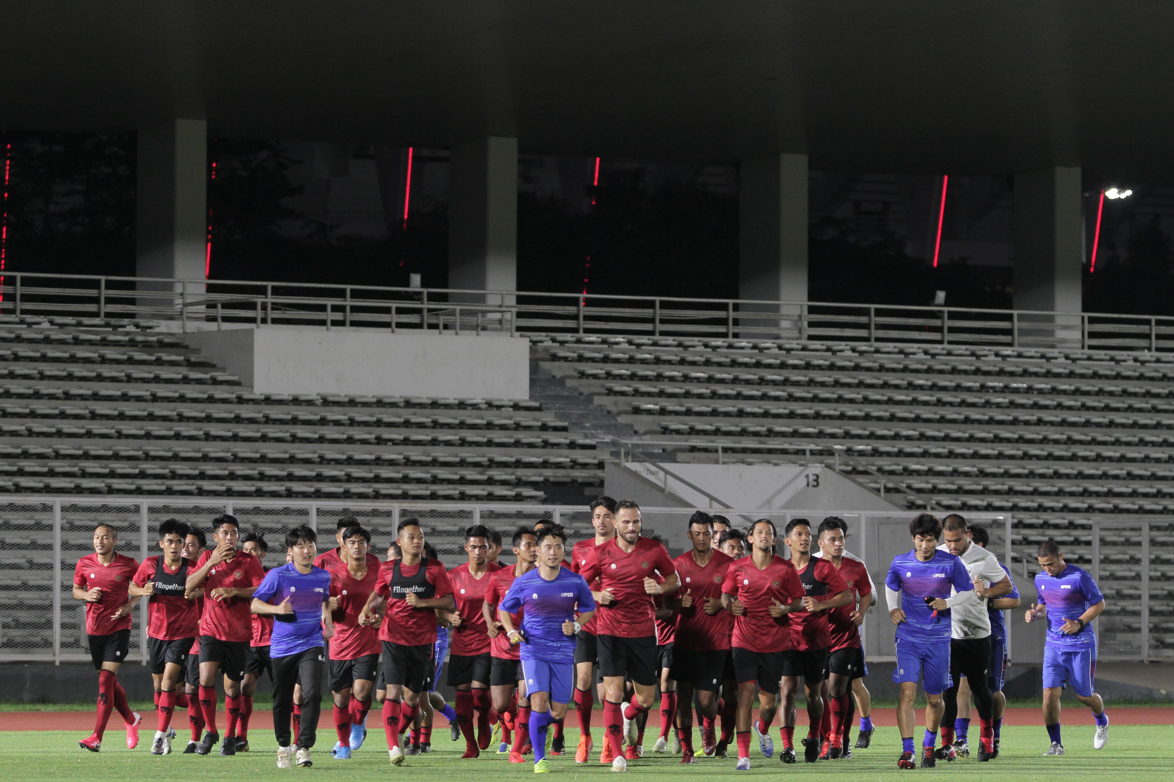 Latihan perdana Timnas senior ditangan Shin Tae Yong