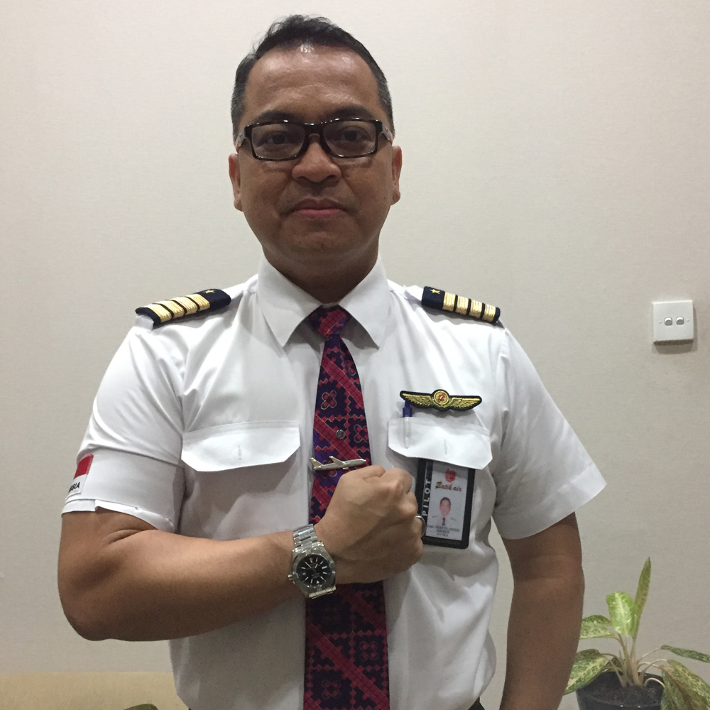 Destyo Husodo, pilot Batik Air yang evakuasi WNi dari Wuhan