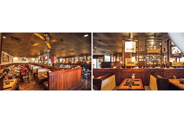 Suasana Outback Steakhouse Ratu Plaza, Senayan, Jakarta.